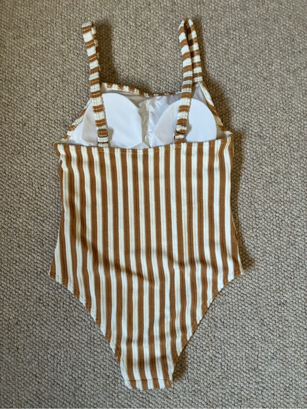 NWOT Rylee and Cru One Piece Swimsuit Stripe Small - Picture 2 of 5